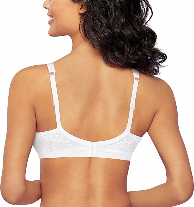 Bali Lace Desire Underwire Full-Coverage Lace Bra   Color Champagne Shimmer Size 40D