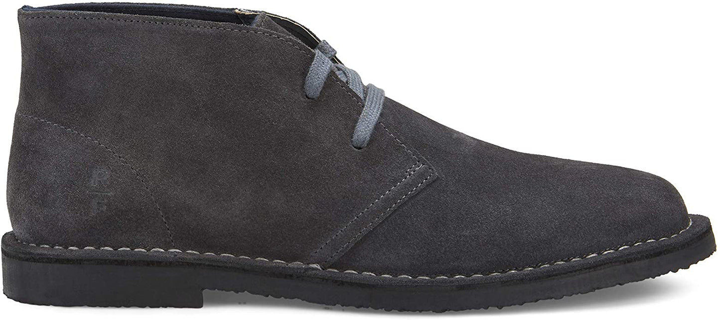 Reserved Footwear Men's The Munster Ankle Boot  Color Gray Size 10M