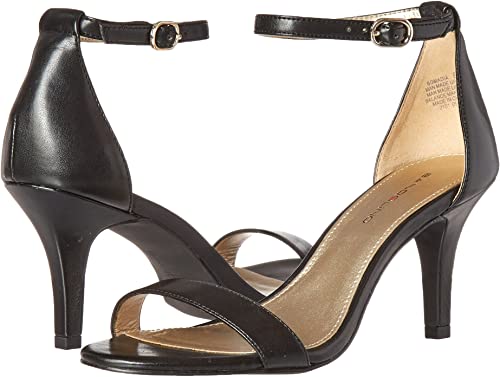 Bandolino Women's Madia Open Toe Ankle Strap Sandals  Color Black Size 10M