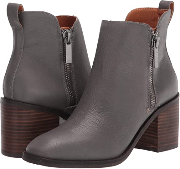 Lucky Brand Women's Walba Bootie Fashion Boot  Color Gunmetal Size 10M