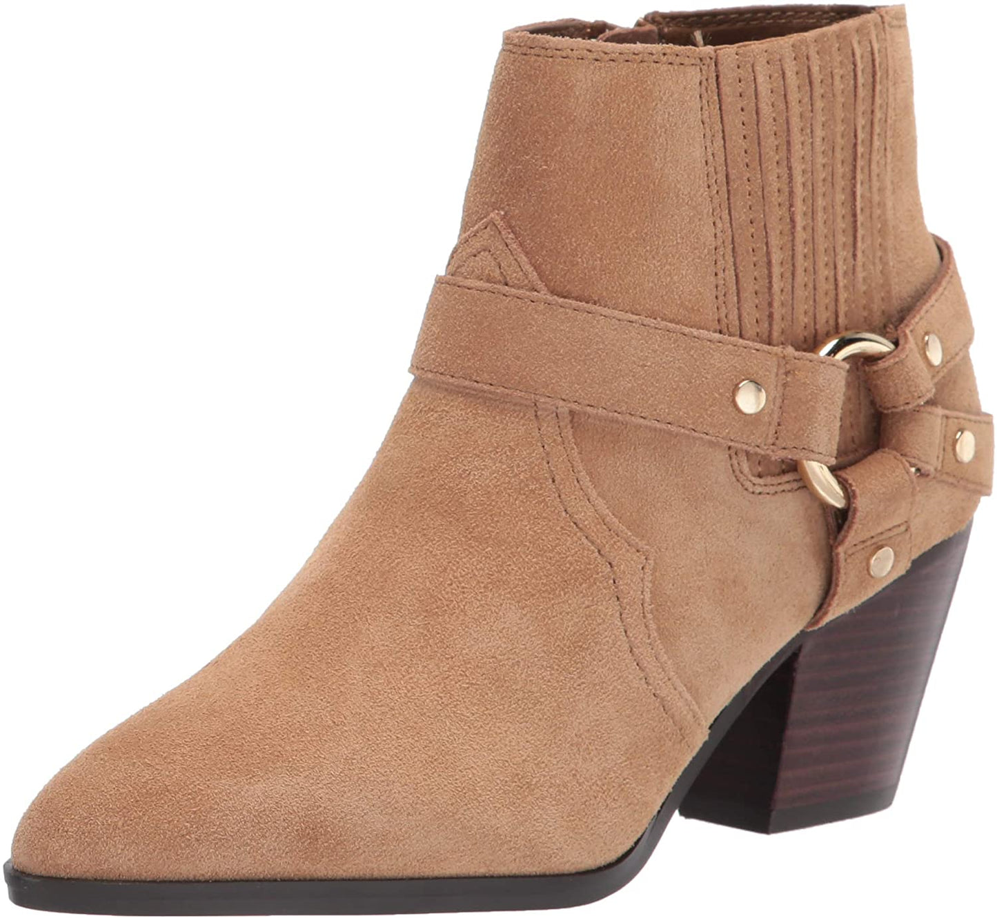 Bella Vita Women's Western Boot  Color Desert Suede Leather Size 7.5M