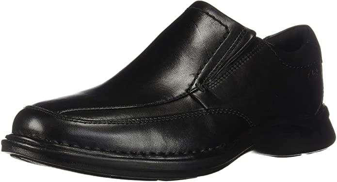 Clarks Men's Kempton Free Loafer  Color Black Leather Size 10M