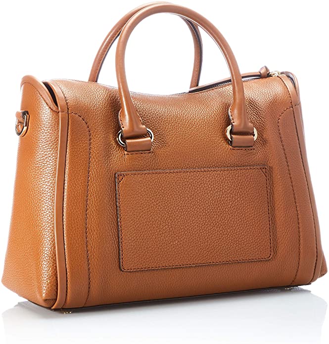 Michael Kors Carine Medium Pebbled Leather Satchel