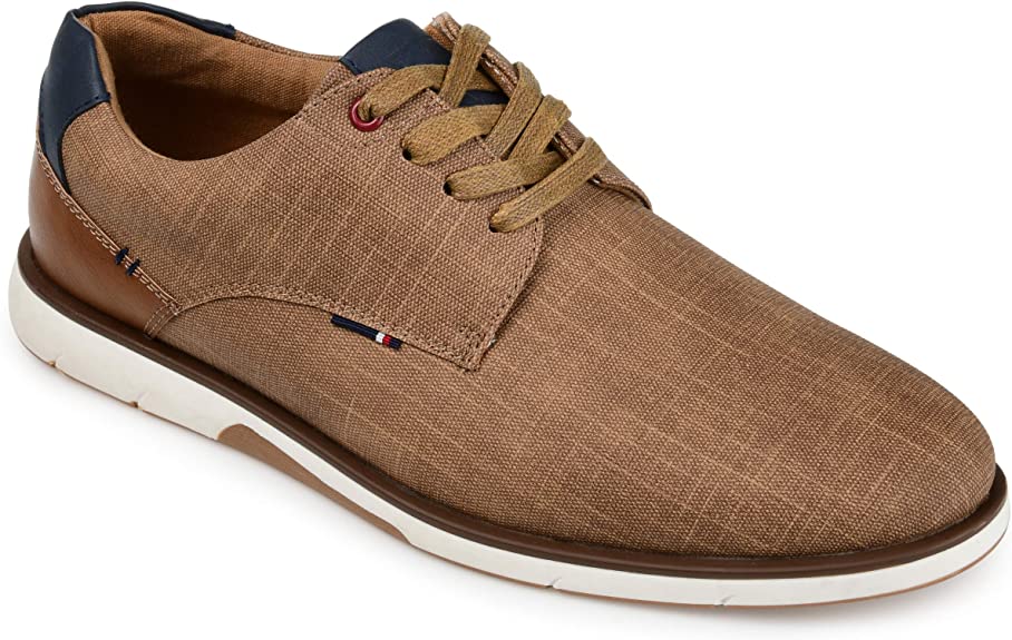 Vance Co. Men's Lamar Casual Dress Shoe  Color Brown Size 9M