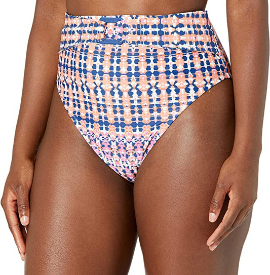 Jessica Simpson Standard Mix & Match Print Bikini Bottoms  Color Fuchsia Multi Size XL