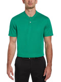 PGA TOUR Men's Edge Collar Polo Shirt  Color Tennis Court Size S