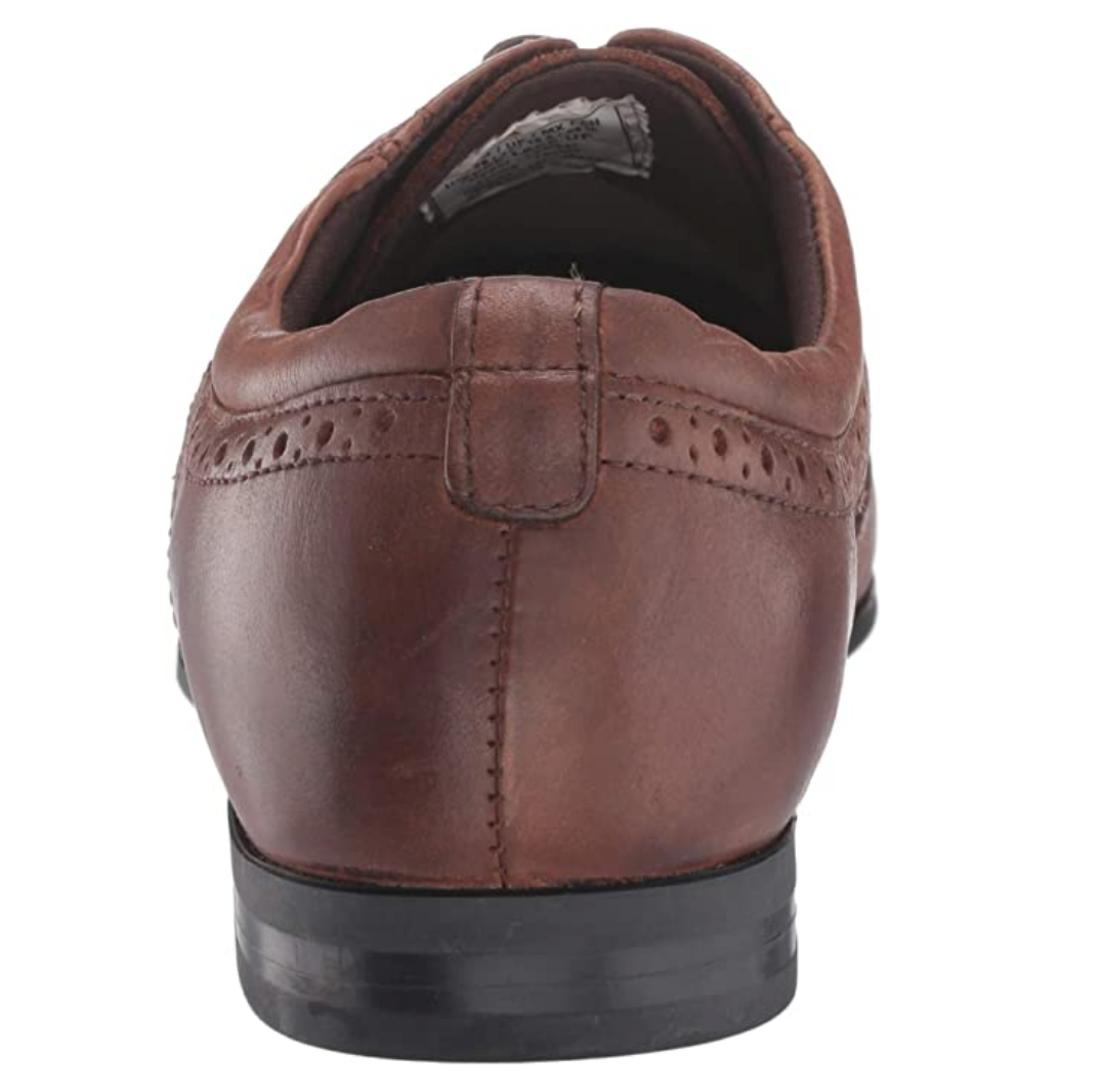 Kenneth Cole REACTION Men's Zeke Lace Up Oxford Size: 11.5M Color: Cognac