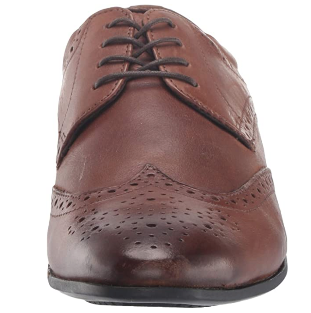 Kenneth Cole REACTION Men's Zeke Lace Up Oxford Size: 11.5M Color: Cognac