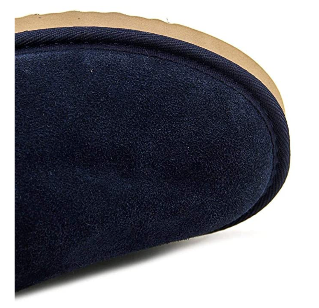 Style & Co. Women's Tiny 2 Suede Faux Fur Lined Winter Boots Navy 9 Medium