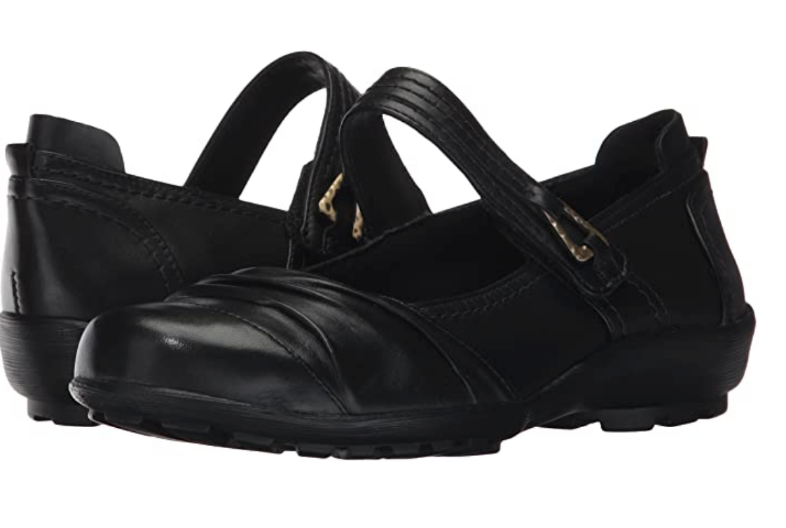 Walking Cradles Women's Hayden Loafer  Color Black Leather Size 7.5W