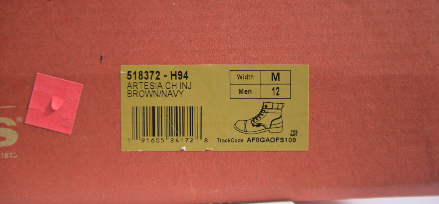 Levi's Shoes Mens Artesia UL Denim  Size 12 M