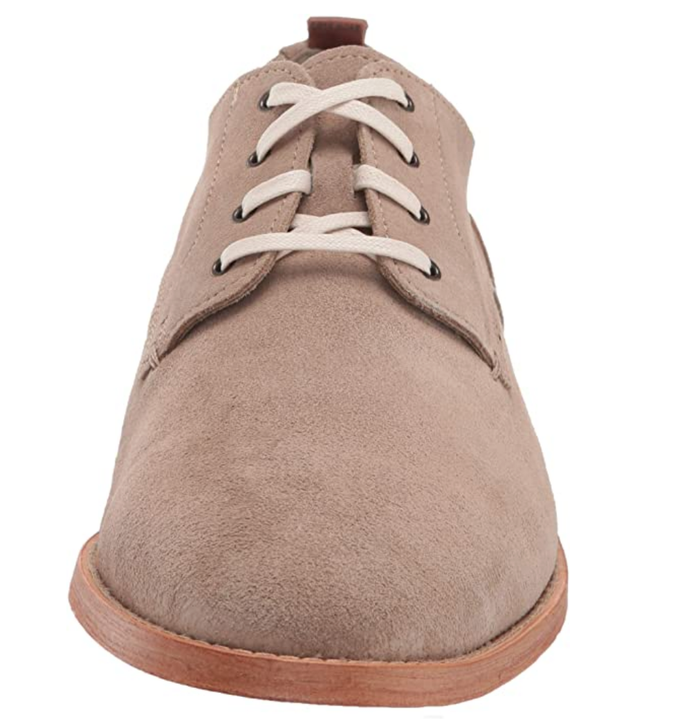 Cole Haan Men's Feathercraft Grand Blucher Ox Oxfords  Desert Beige Suede Size 8