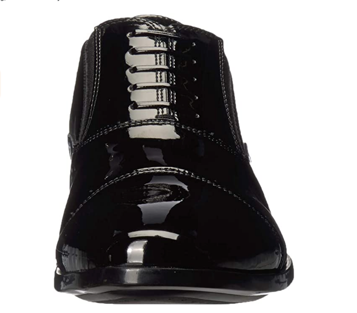 Kenneth Cole REACTION Men's Eddy Brogue Lace Up Oxfords  Polished Black Size 9.5