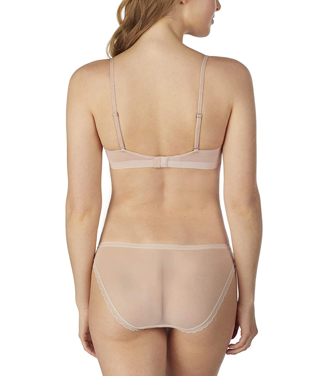 OnGossamer Sheer Bliss Breathable Lightwight T-Shirt Bra, Demi Coverage