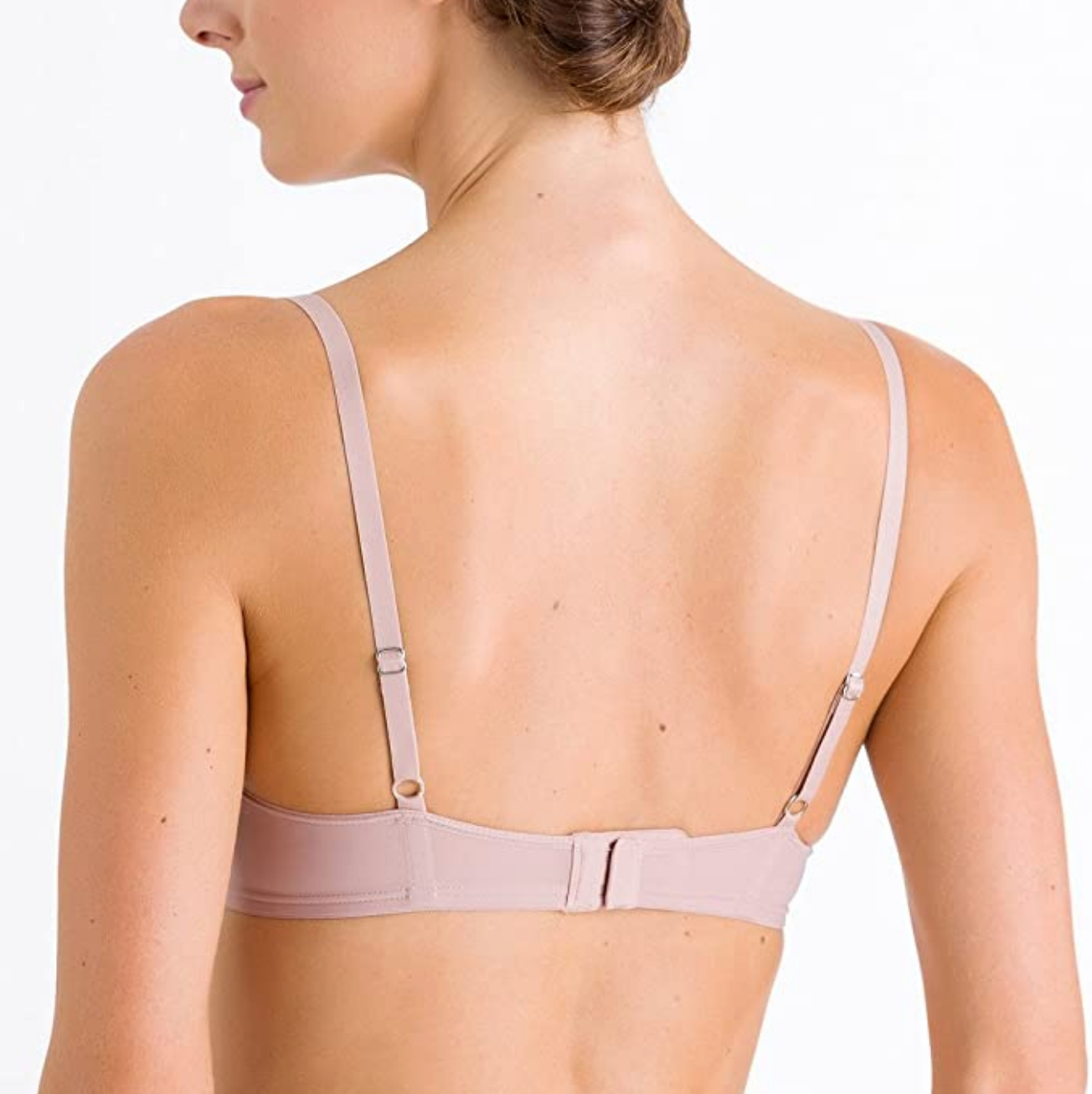 HANRO Women's Smooth Illusion T-Shirt Spacer Bra  Color Natural