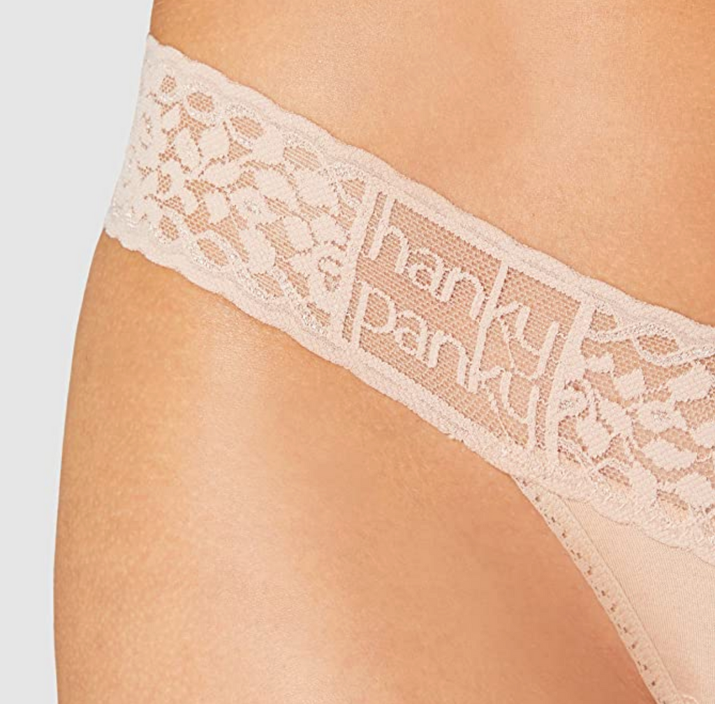 hanky panky Womens Logo to Go V-Front Boyshort Size M