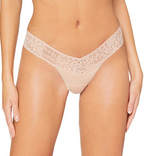 hanky panky Womens Logo to Go V-Front Boyshort Size M