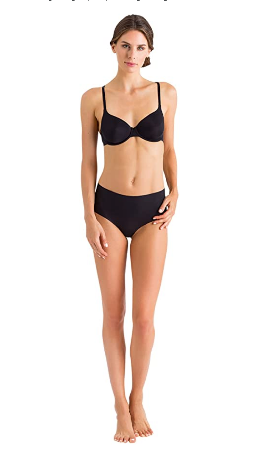 HANRO Women's Smooth Illusion Underwire Bra Color Natural Size 38B