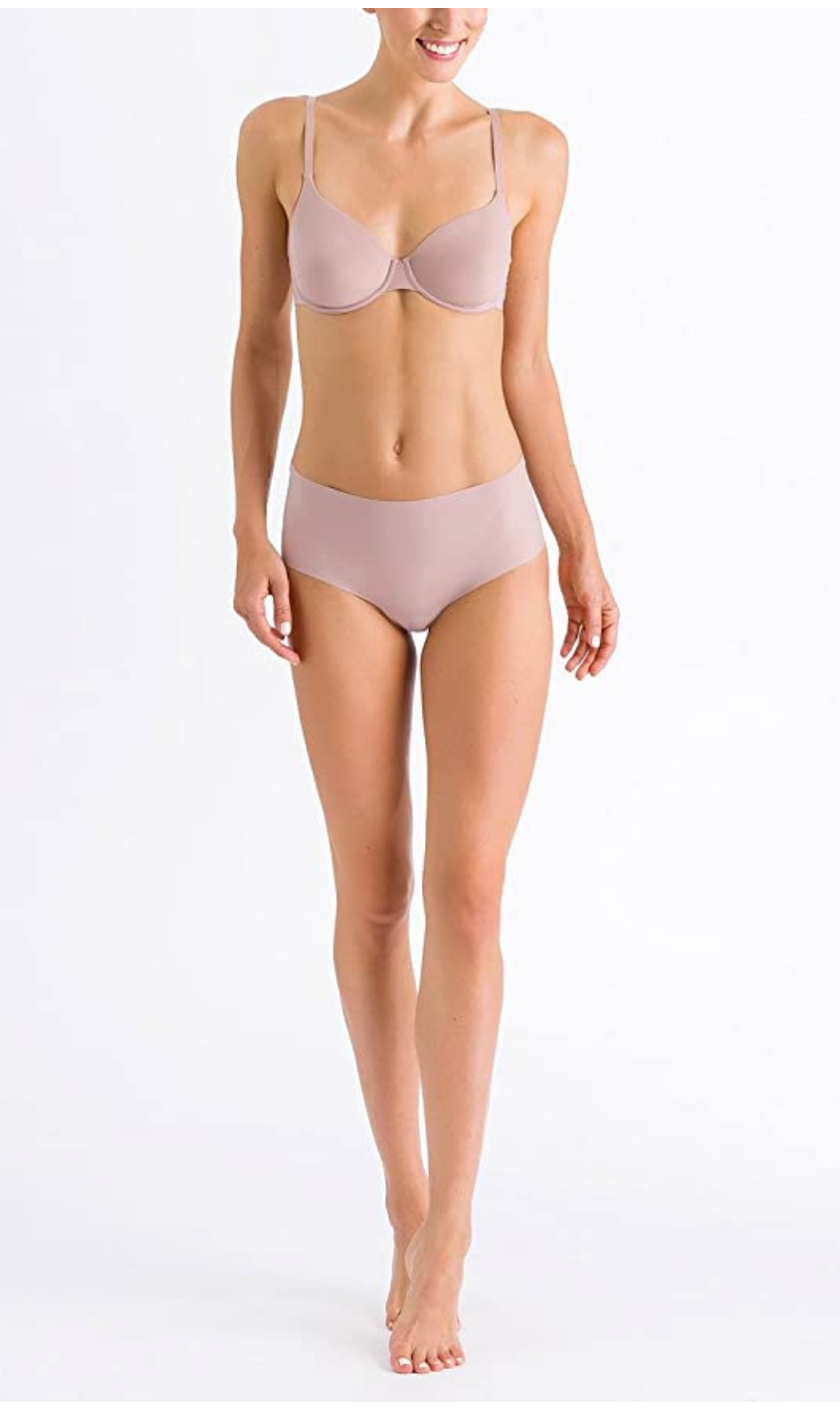 HANRO Women's Smooth Illusion Underwire Bra Color Natural Size 38B