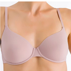 HANRO Women's Smooth Illusion Underwire Bra Color Natural Size 38B