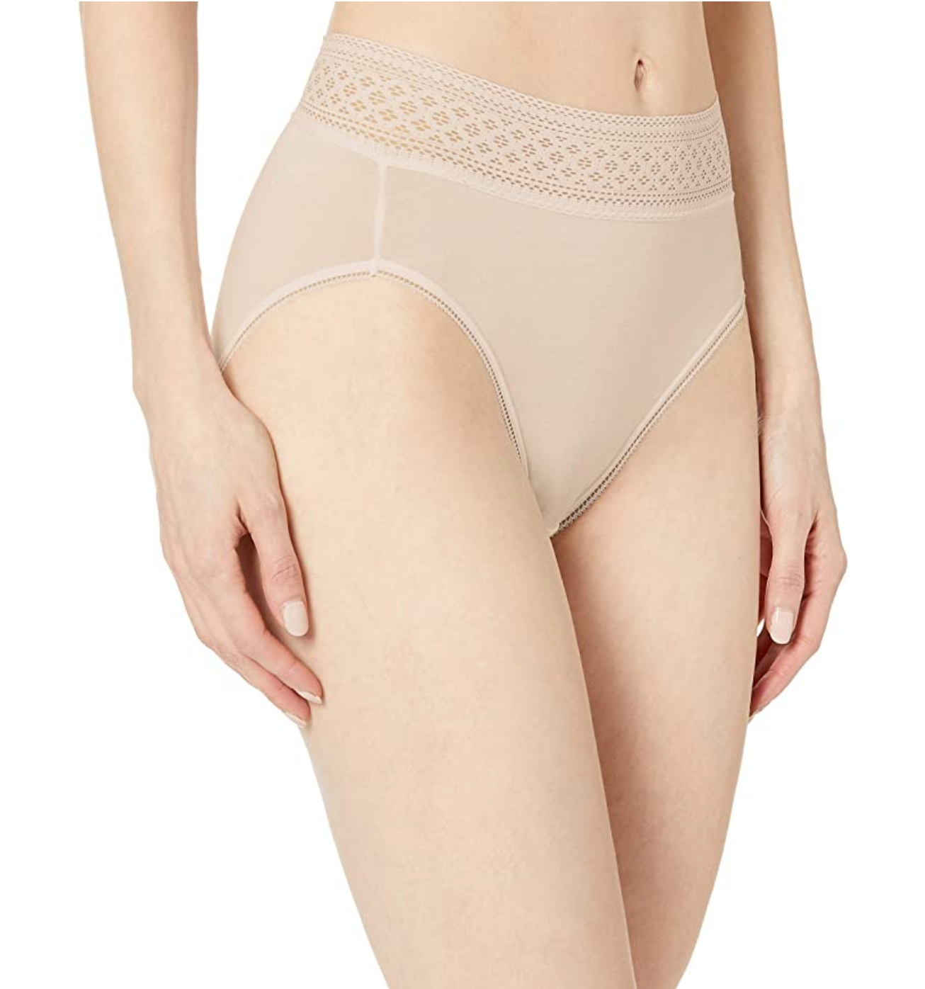 Wacoal Women's Subtle Beauty Hi Cut Brief Panty