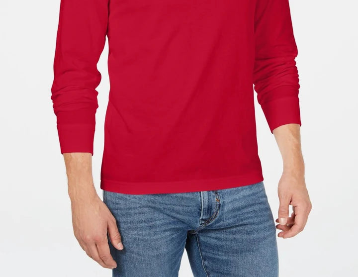 Club Room Men's Doubler Crewneck T-Shirt  Color Pine Grove Size 2XL