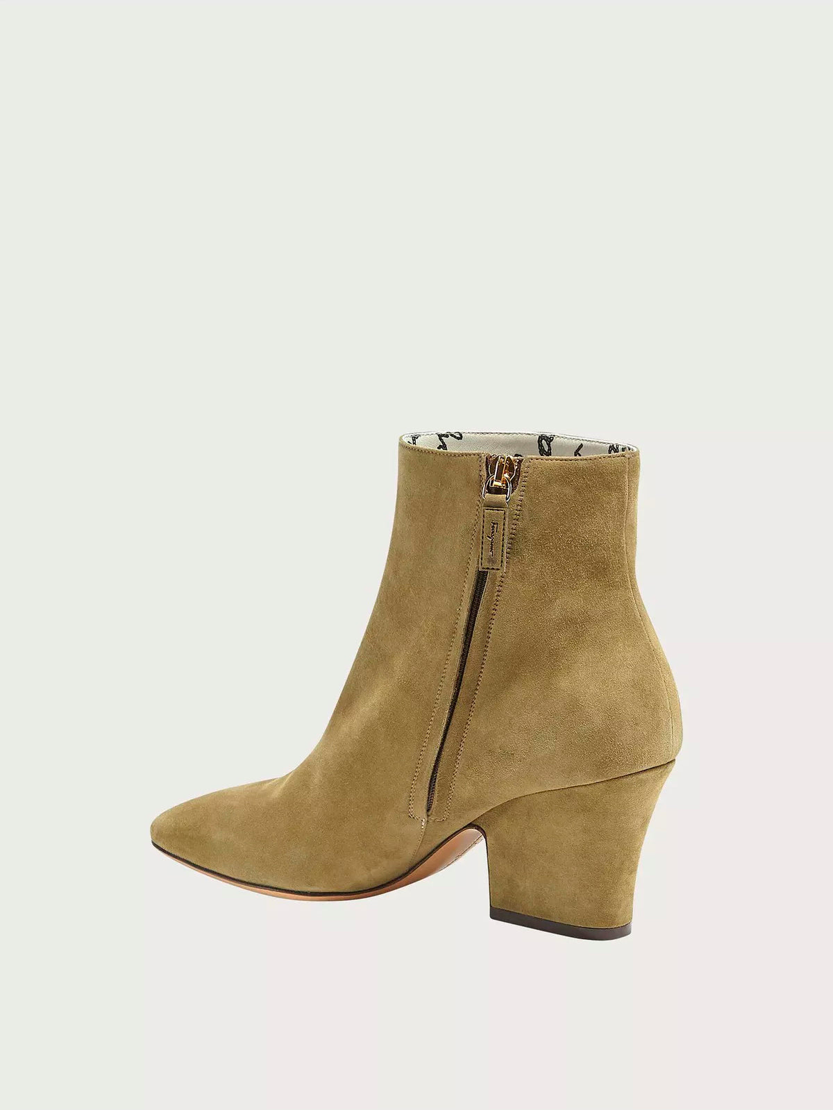 Salvatore Ferragamo Ankle Boot  Size 6C Color: Khaki Green