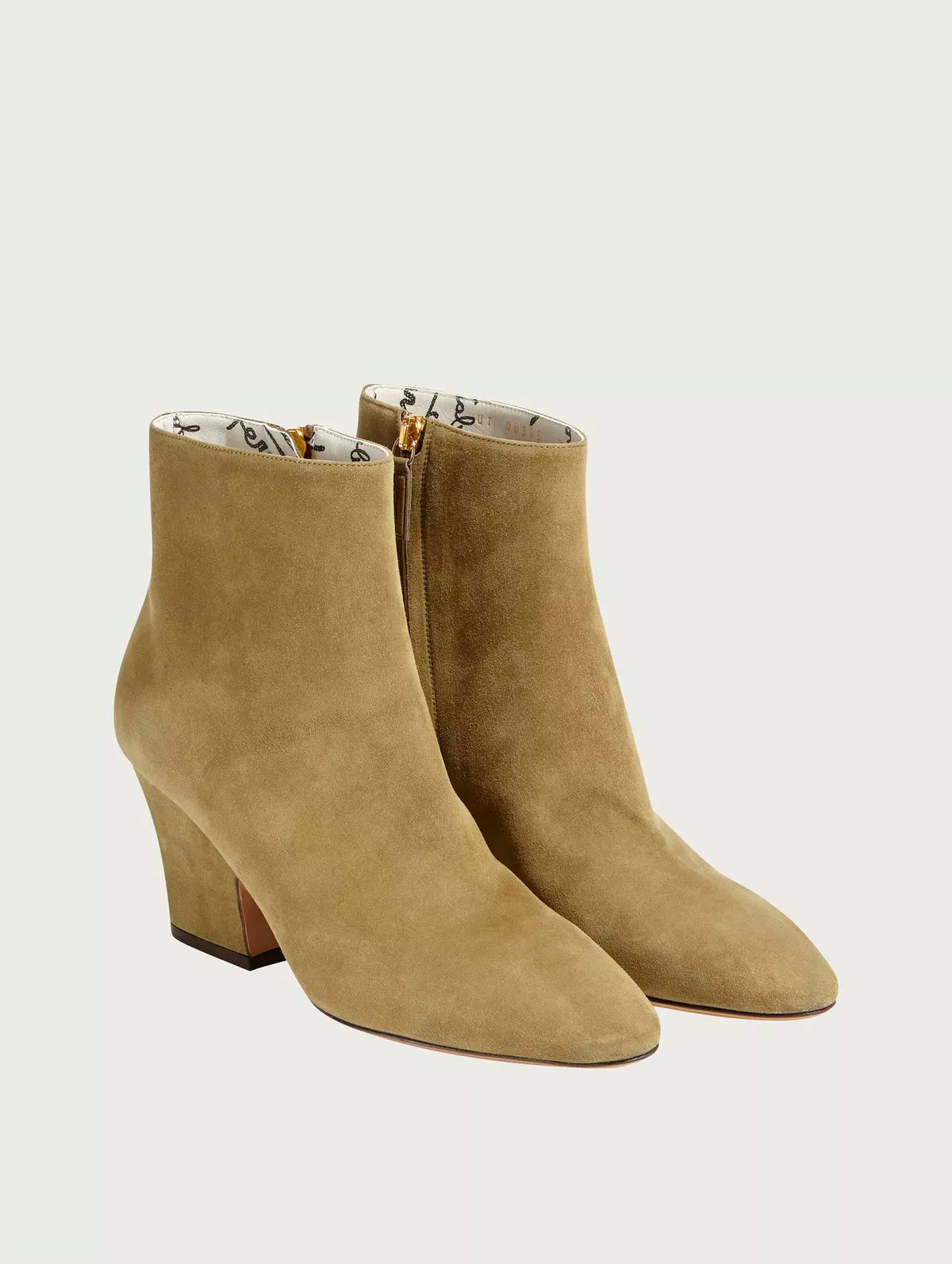 Salvatore Ferragamo Ankle Boot  Size 6C Color: Khaki Green