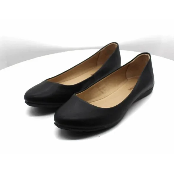 Sun Stone Eliana Flats  Color Black Size 9.5W