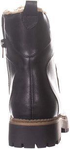 Style & Co Morggan Lace-Up Combat Booties  Color Black Size 8M