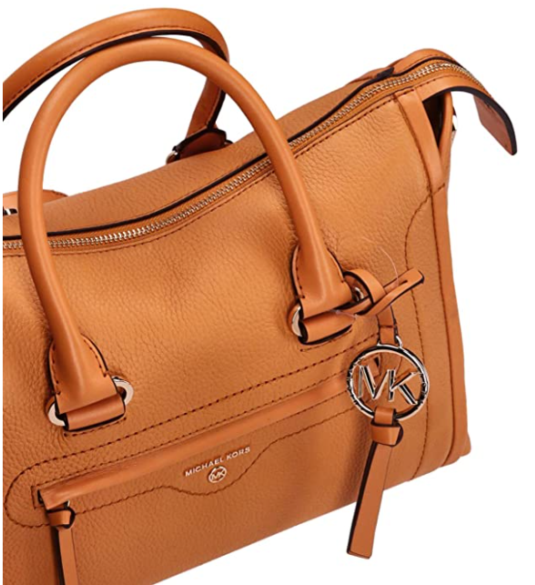 MICHAEL Michael Kors Carine Leather Medium Satchel