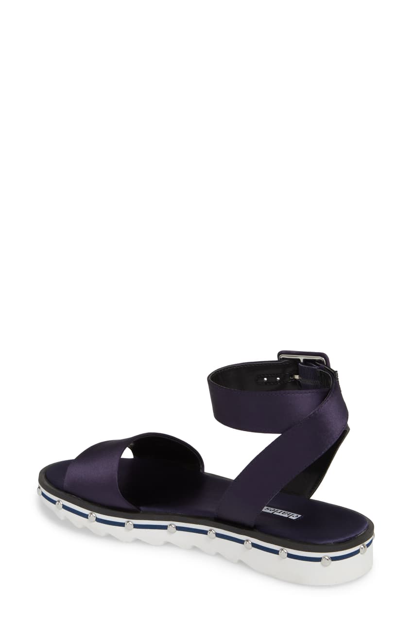 Charles David Shimmy Sandal  Color Black Size 6M