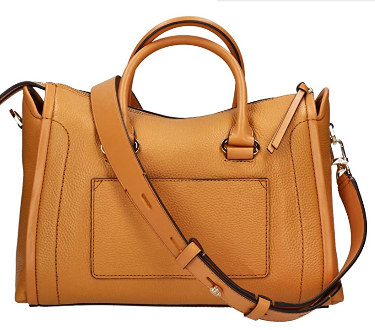 MICHAEL Michael Kors Carine Leather Medium Satchel