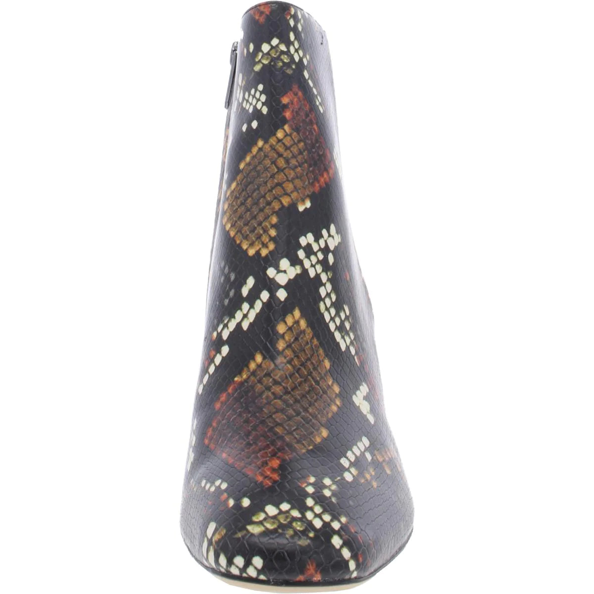 Circus by Sam Edelman Womens Kate Square-Toe Bootie  Color Black/Warm Spice Multi Size 6M