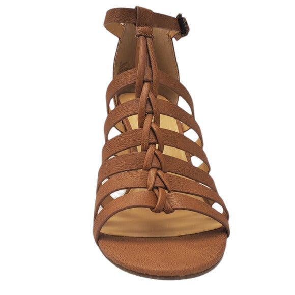 XOXO Womens Bae Block heel Sandal   Color Tan/Brown