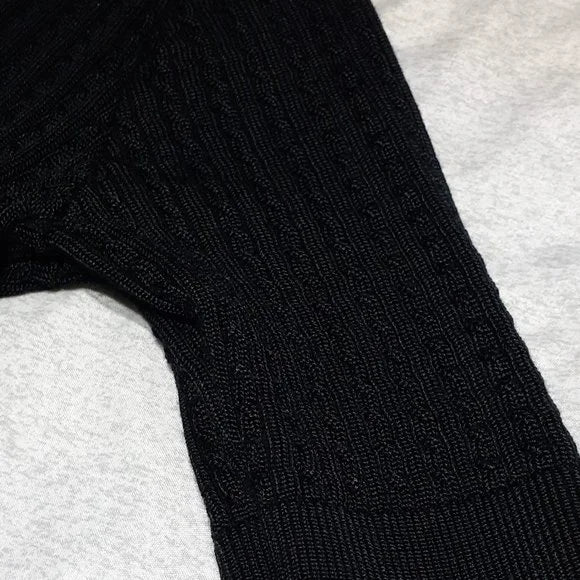 Lauren Ralph Lauren Cable-Knit Polo Sweater  Color Polo Black Size XL