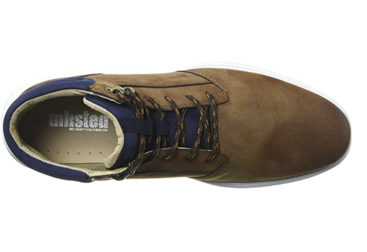 Unlisted by Kenneth Cole Men's Nio Hybrid Boot Fashion  Color Brown/Navy