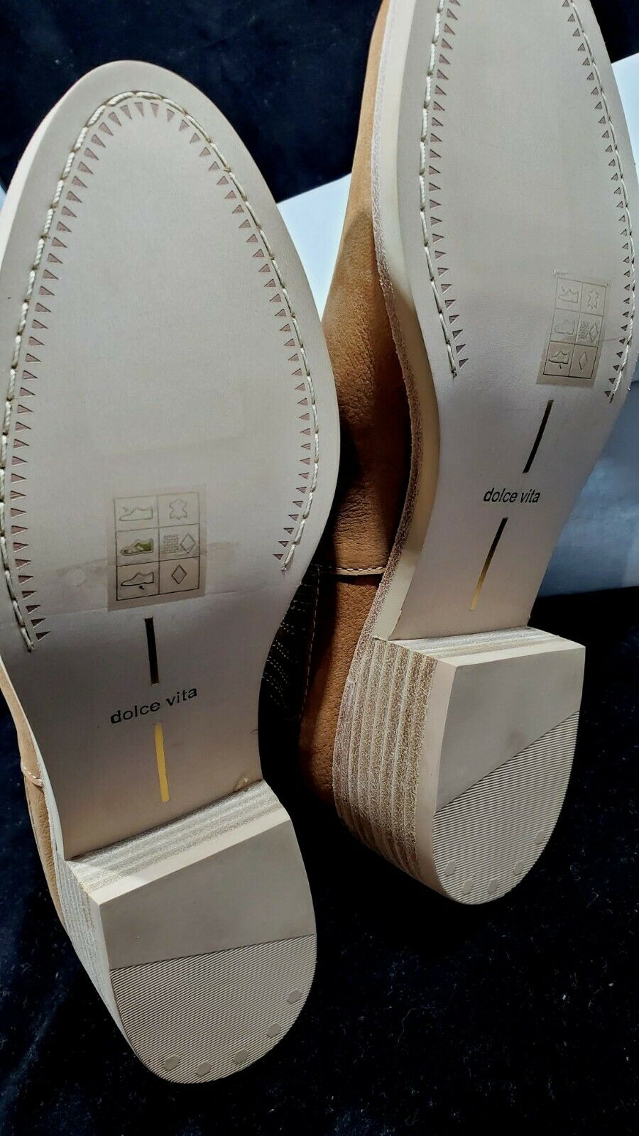 Dolce Vita Women's Towne Booties  Color Beige Size 8m
