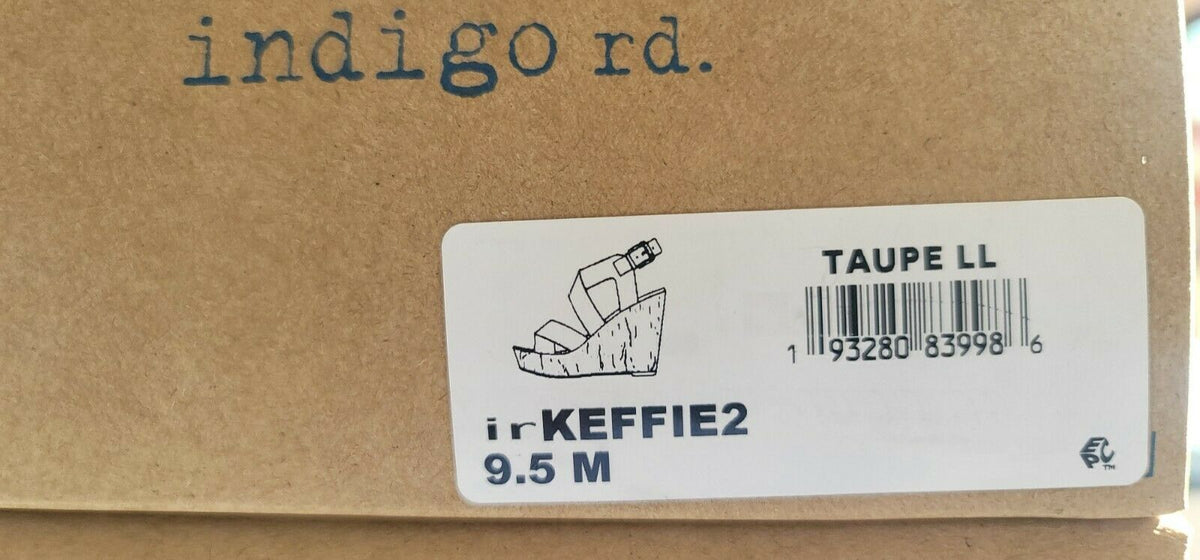 Indigo Rd. Wedge Keffie Beige Sandals 140 IRKEFFIE2 Size 9M