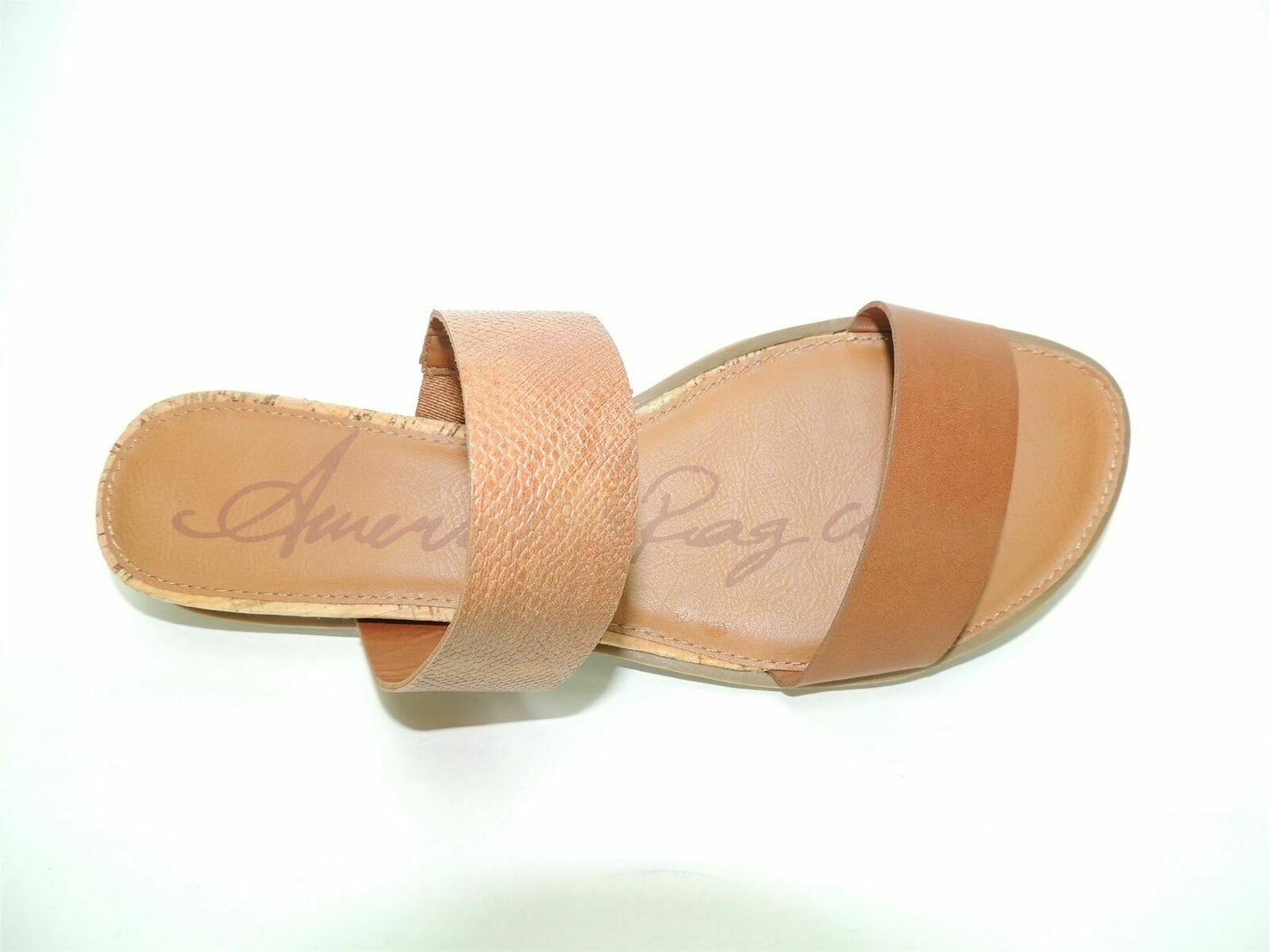 American Rag Women's Easten Casual Slide Sandals Brown AEASTEN  - Size 5M