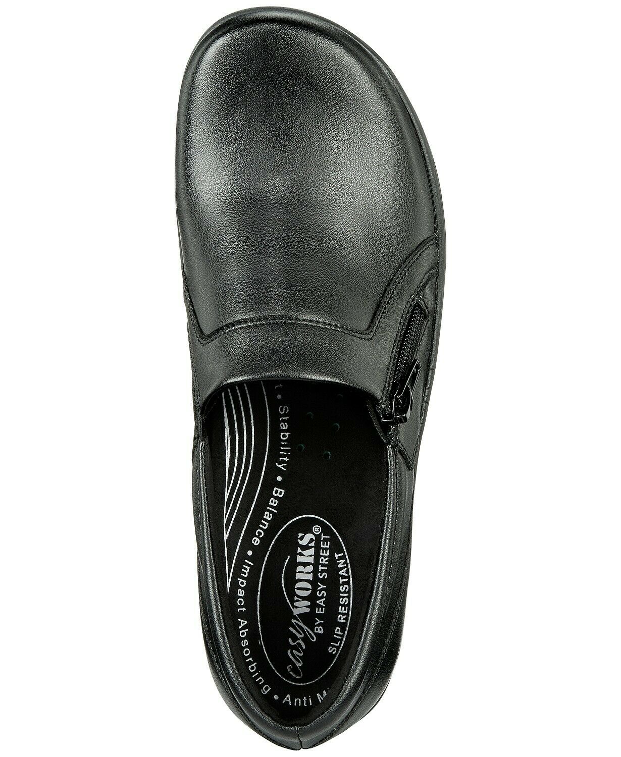 Easy Street Easy Works By Women's Bentley Slip Resistant Clogs  Size 9.5M