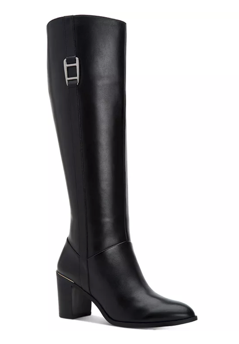 Alfani Women's Step N Flex Nellie Dress Boots  Color Black Size 6.5 M