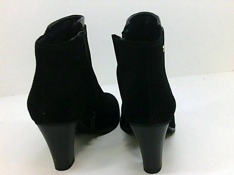 GIANI BERNINI WOMENS BELLEE CLOSED TOE ANKLE FASHION BOOTS, BLACK 3, SIZE 7 M