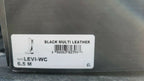Nine West Levi Color Black Leather Size 6.5
