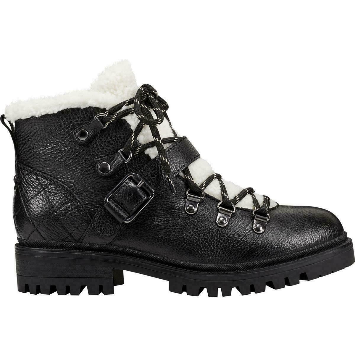 Nine West Women's Wade Heels Combat Boot  Color Black Multi Size 7.5M