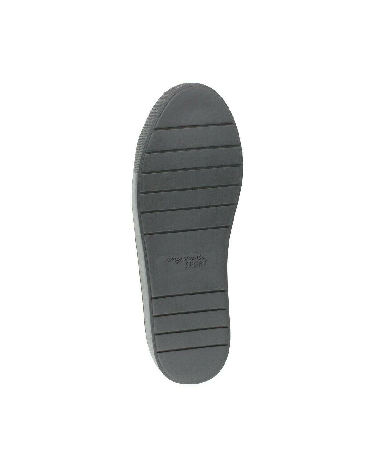 Easy Street Strive Black Velvet Sneakers, Black  30-9052