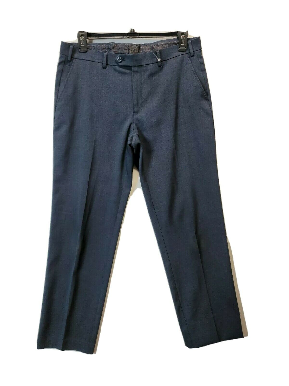 Michael Kors Men’s Career Formal Flat Front Dress Pants  Color Navy W36xL30