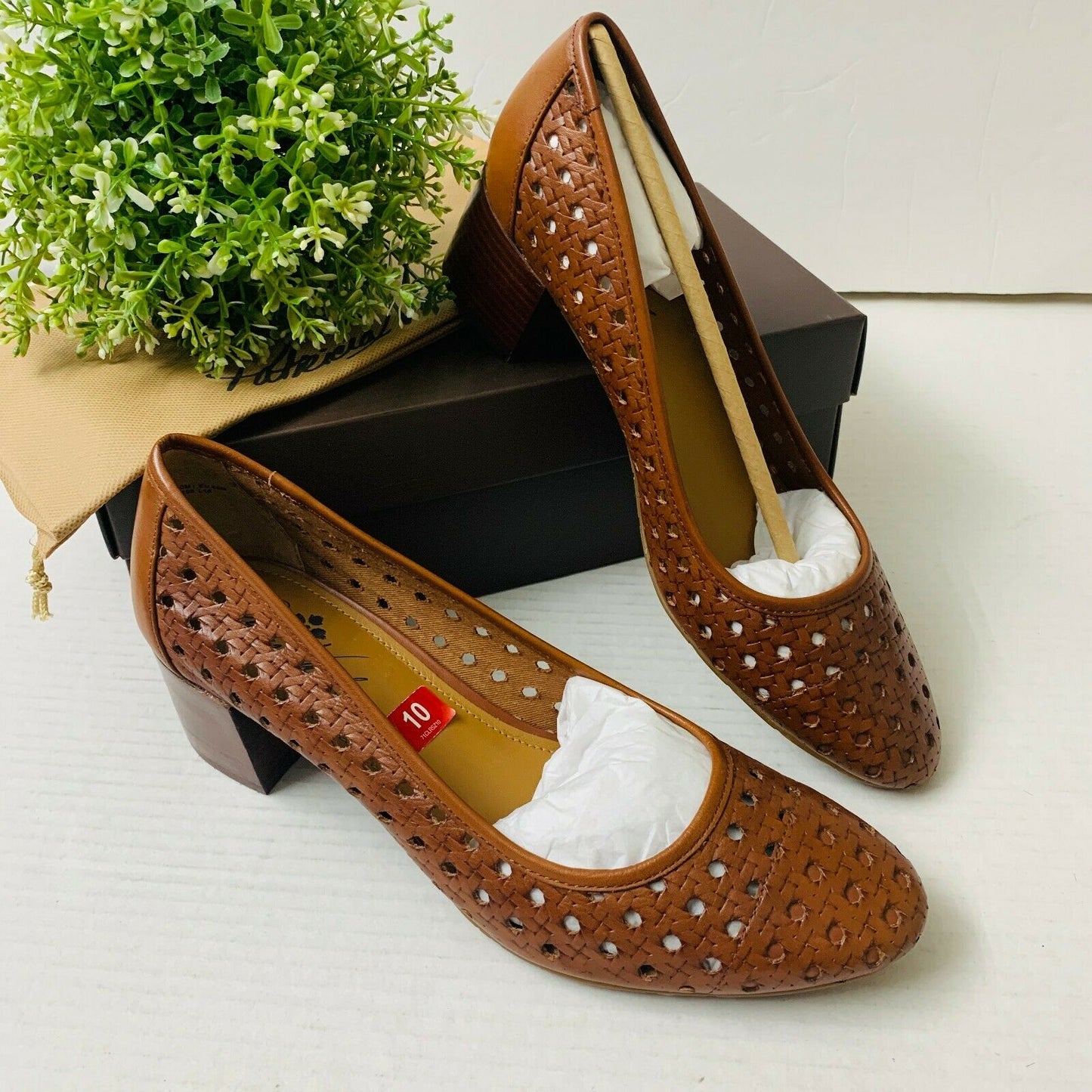 Patricia Nash Allegra Pumps Shoes   Color Tan Size 9.5M