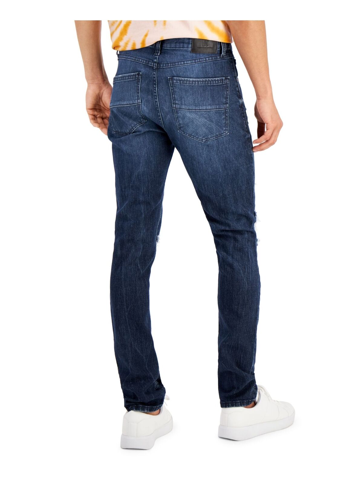 INC International Concepts Mens Skinny-Fit Destroyed Jeans  Color Medium Wash Size 32