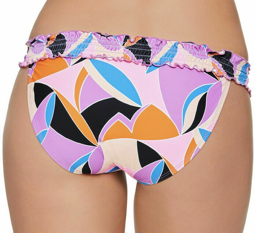 Salt + Cove Juniors' Kaleidescope Smocked Bikini Bottoms  Multicolor Size XS